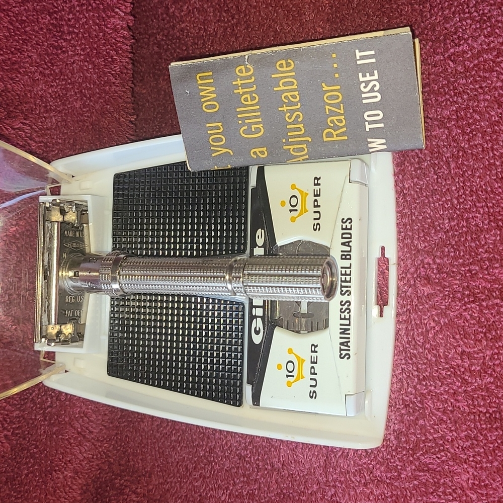 Vintage Gillette Safety Razor